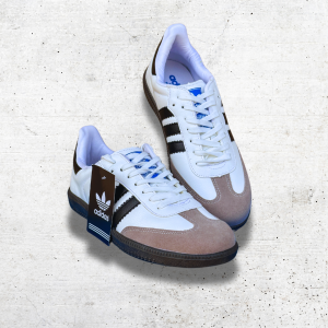 ADIDAS SAMBA BRANCO/PRETO (LINHA PREMIUM)