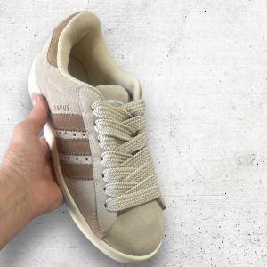 ADIDAS CAMPUS BEGE/MARROM (LINHA PREMIUM)