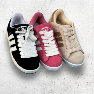 ADIDAS CAMPUS BEGE/MARROM (LINHA PREMIUM)