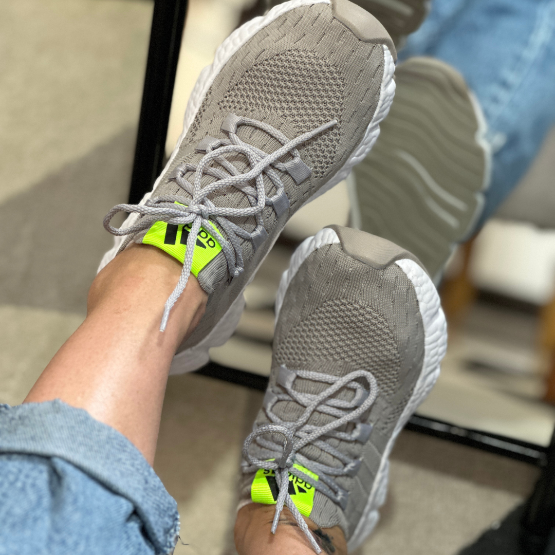 ADIDAS ULTRA FAST CINZA (LINHA PREMIUM) - Iconic Feet