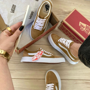VANS OLD SKOOL CARAMELO (LINHA PREMIUM)