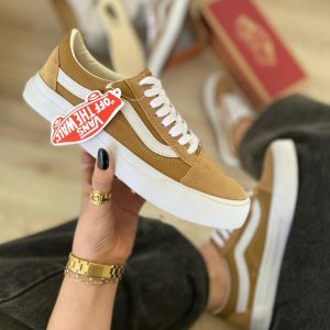 VANS OLD SKOOL CARAMELO (LINHA PREMIUM)