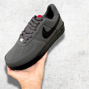 NIKE AIR FORCE CINZA / PRETO (LINHA PREMIUM)