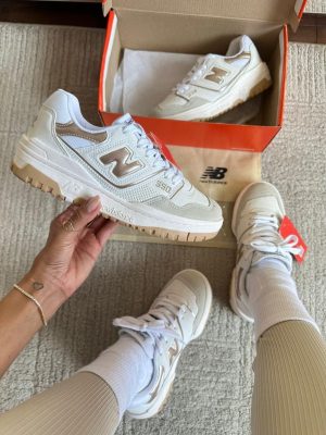 NEW BALANCE 550 - BRANCO OURO