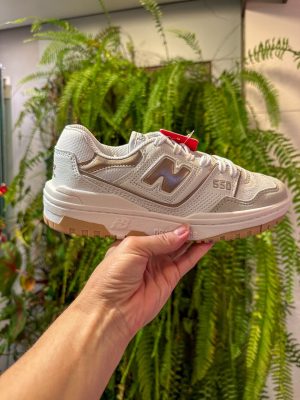 NEW BALANCE 550 - BRANCO OURO
